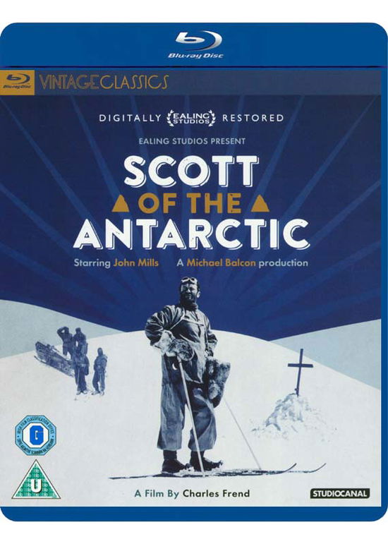 Cover for Scott of the Antarctic BD · Scott Of The Antarctic (Blu-Ray) (2016)