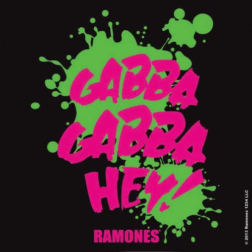 Ramones Single Cork Coaster: Gabba Gabba - Ramones - Merchandise - Merch Traffic - 5055295368927 - June 17, 2015
