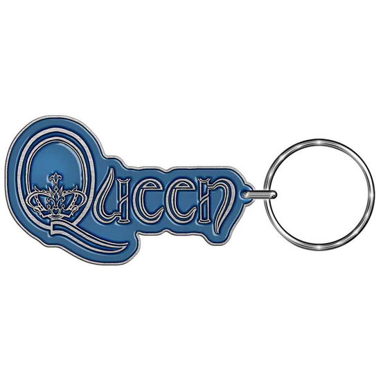 Queen Keychain: Logo (Die-Cast Relief) - Queen - Merchandise - PHM - 5055339778927 - 28 oktober 2019