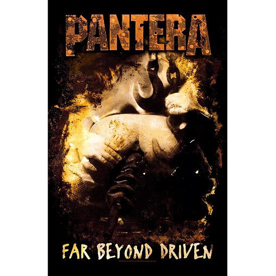 Cover for Pantera · Pantera Textile Poster: Far Beyond Driven (Poster)