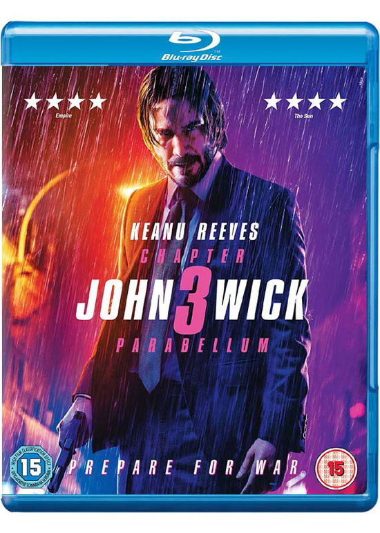 Cover for John Wick Chapter 3  Parabellum (Blu-ray) (2019)