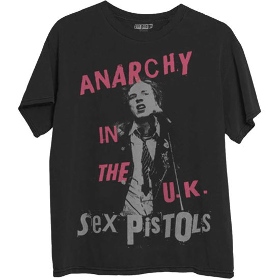 The Sex Pistols Unisex T-Shirt: Anarchy in the UK - Sex Pistols - The - Produtos -  - 5056561044927 - 