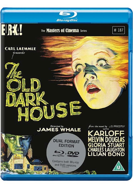 Cover for THE OLD DARK HOUSE Masters of Cinema Dual Format Bluray  DVD · Old Dark House. The (Blu-ray) (2018)