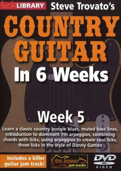 Steve Trovatos Country Guitar 6 Wks 5 - Steve Trovato - Bøker - Mel Bay Records - 5060088823927 - 14. mai 2012
