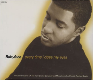 Cover for Babyface · Every Time I Close My Eyes (SCD)