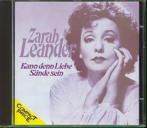 Cover for Zarah Leander · Kann Denn Liebe Sunde Sein (CD) (2012)