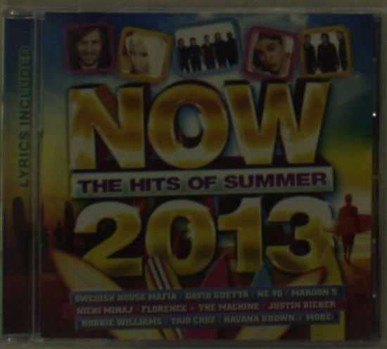 Now: Hits Of Summer 2013 - Various Artists - Musiikki - UNIVERSAL - 5099972584927 - perjantai 7. joulukuuta 2012