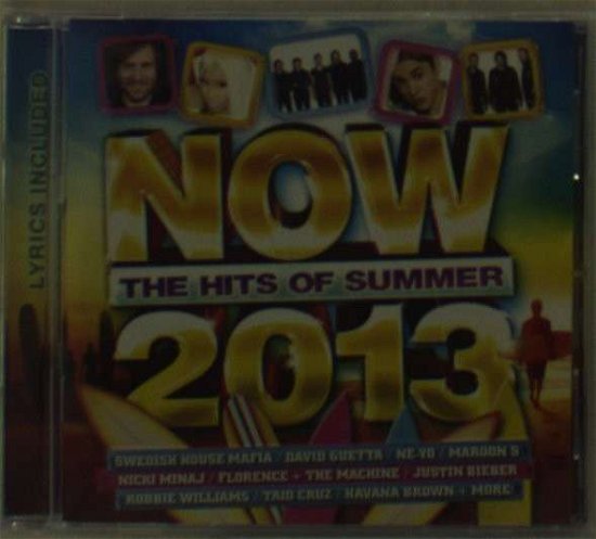 Now: Hits Of Summer 2013 - Various Artists - Musik - UNIVERSAL - 5099972584927 - 7. december 2012