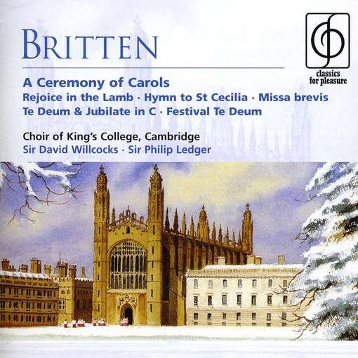 Britten: a Ceremony of Carols; - Cambr Choir of King's College - Muziek - WEA - 5099996894927 - 16 november 2017