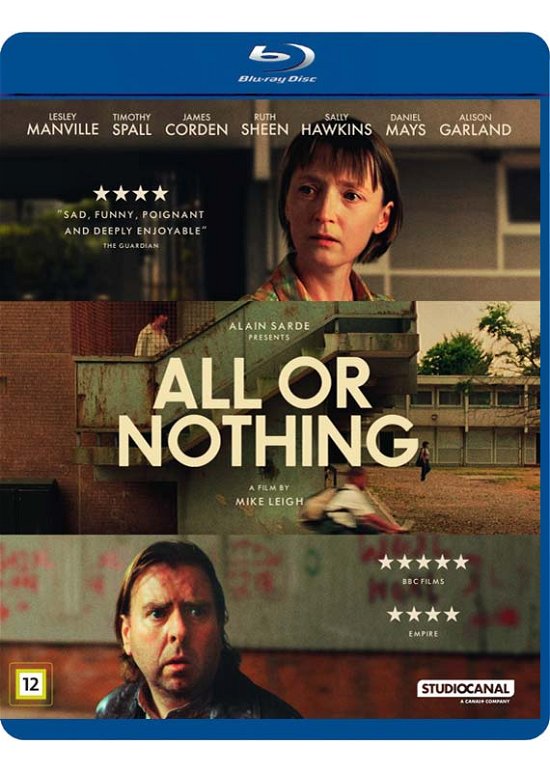 Cover for All or Nothing (Blu-ray) (2022)
