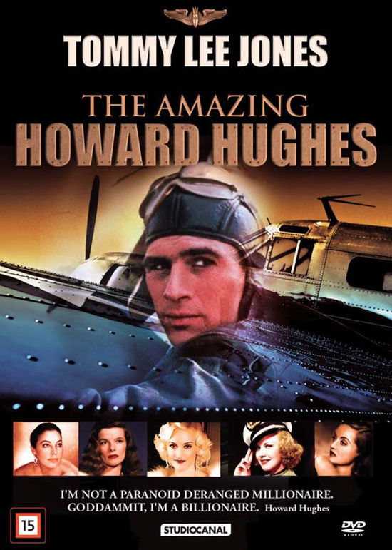 The Amazing Howard Hughes - Tommy Lee Jones - Elokuva -  - 5709165375927 - torstai 26. maaliskuuta 2020