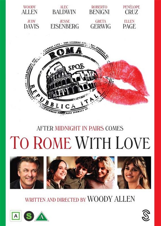 To Rome with  Love -  - Filmes -  - 5709165755927 - 26 de março de 2020