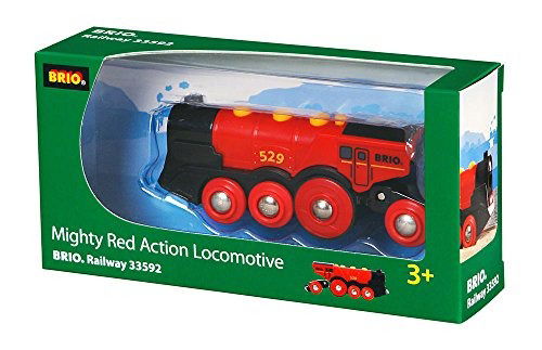 J Brio Mighty Red Action Locomotive - Brio - Merchandise - Brio - 7312350335927 - December 13, 2012