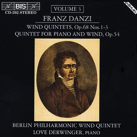 Danzi / Wind Quintets - Berlin Phil Wind Qnt / Derwinger - Musique - BIS - 7318590005927 - 20 février 1996