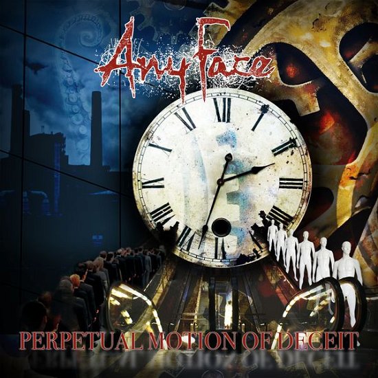 Cover for Any Face · Perpetual Motion Of Deceit (CD) (2014)