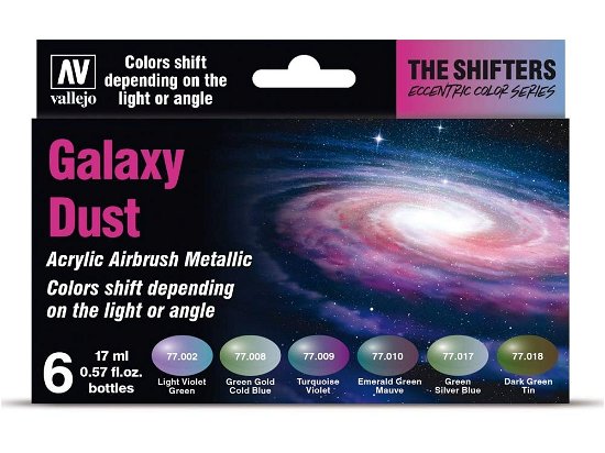 Colorshift Galaxy Dust Set 77092 - Vallejo - Outro - Acryicos Vallejo, S.L - 8429551770927 - 