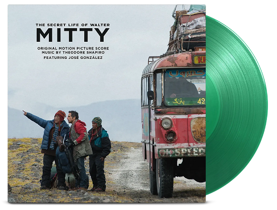 Theodore Shapiro & Jose Gonzalez · The Secret Life Of Walter Mitty (LP) [Translucent Green Vinyl edition] (2024)
