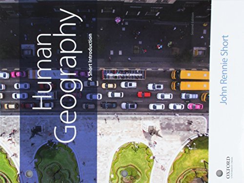 Cover for John Rennie Short · Human Geography A Short Introduction (Løsblad) (2017)