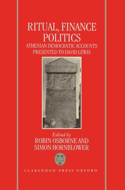 Cover for Hornblower · Ritual, Finance, Politics: Athenian Democratic Accounts Presented to David Lewis (Hardcover Book) (1994)