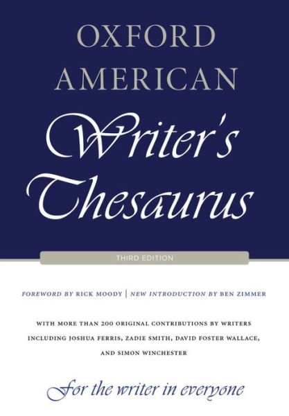 Cover for Auburn · Oxford American Writer's Thesaurus (Gebundenes Buch) (2012)