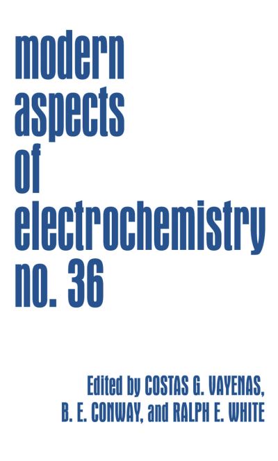 Cover for Costas G Vayenas · Modern Aspects of Electrochemistry - Modern Aspects of Electrochemistry (Hardcover Book) [2003 edition] (2002)
