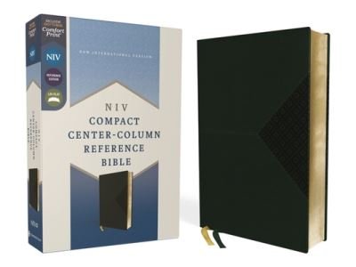Cover for Zondervan Staff · NIV, Compact Center-Column Reference Bible, Leathersoft, Green, Red Letter, Comfort Print (Buch) (2023)