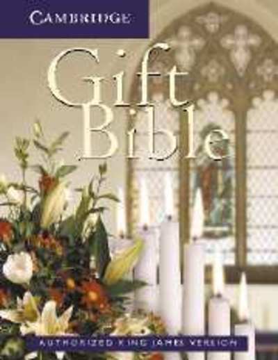 Cover for Cambridge University Press · KJV Gift Bible, Ruby Text Edition, White, KJ221:T KJ11W (Leather Book) [White Imitation] (2004)