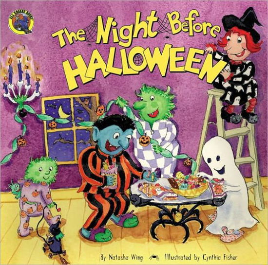 Cover for Natasha Wing · The Night Before Halloween (Turtleback School &amp; Library Binding Edition) (All Aboard Books (Pb)) (Hardcover Book) (1999)