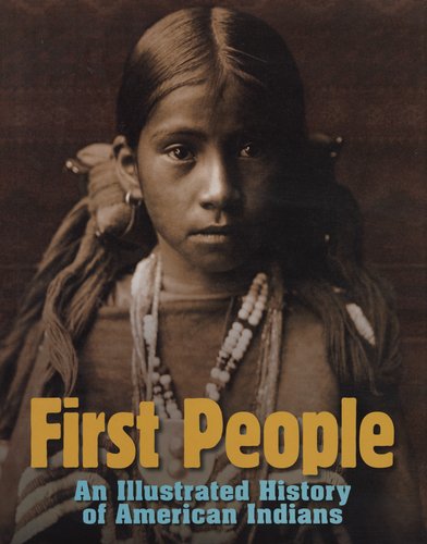 Cover for David King · First People: An Illustrated History of American Indians (Hardcover Book)