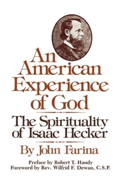 Cover for John Farina · An American Experience of God (Paperback Book) (2021)