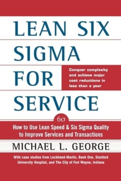 Cover for George Michael · Lean Six Sigma for Service (PB) (Taschenbuch) (2023)