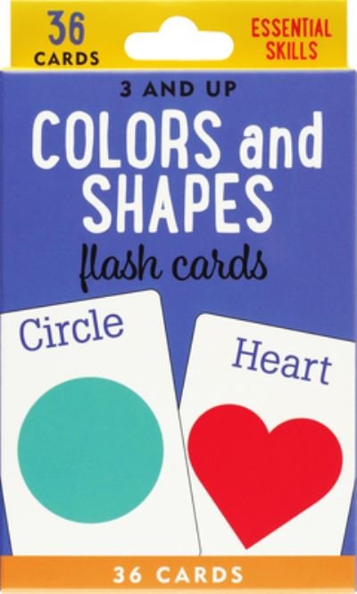 Cover for Inc Peter Pauper Press · Colors and Shapes Flash Cards (KARTENSPIEL) (2021)