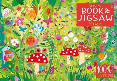 Usborne Book and Jigsaw Bugs - Usborne Book and Jigsaw - Kirsteen Robson - Kirjat - Usborne Publishing Ltd - 9781474949927 - torstai 9. elokuuta 2018