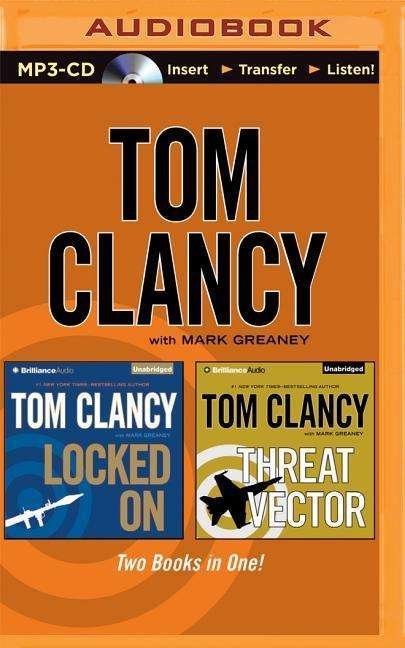 Cover for Tom Clancy · Tom Clancy Locked on and Threat Vector (2-in-1 Collection) (MP3-CD) (2015)