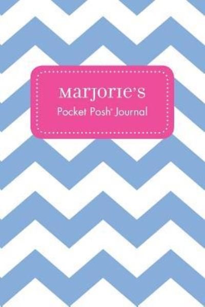 Cover for Andrews McMeel Publishing · Marjorie's Pocket Posh Journal, Chevron (Paperback Bog) (2016)