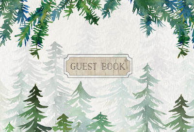 Guest Book Cabin Edition - Editors of Rock Point - Books - Rock Point - 9781631065927 - February 12, 2019