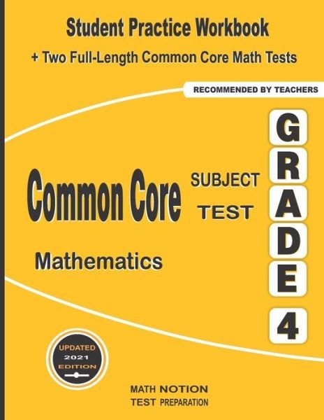 Cover for Michael Smith · Common Core Subject Test Mathematics Grade 4 (Paperback Book) (2021)