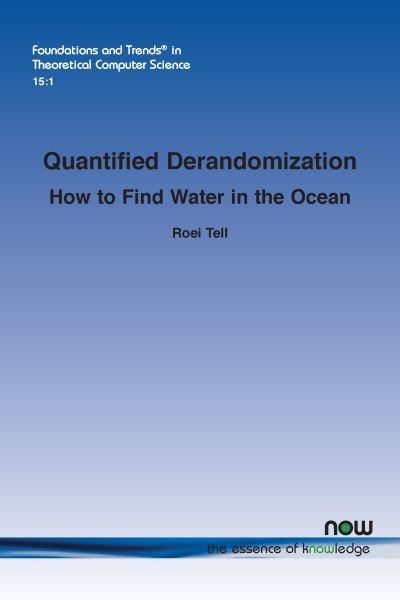Cover for Roei Tell · Quantified Derandomization (Bok) (2022)