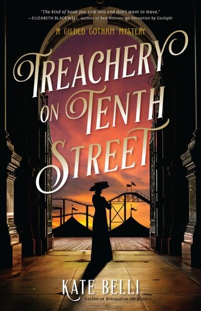Cover for Kate Belli · Treachery on Tenth Street (Hardcover Book) (2022)