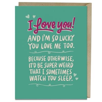 Cover for Em   Friends · 6 Pack Em &amp; Friends Watch you Sleep Love Card (Flashcards) (2022)