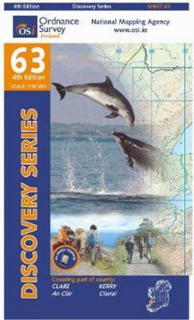 Cover for Ordnance Survey Ireland · Clare, Kerry - Irish Discovery Series (Kort) [4 Revised edition] (2012)