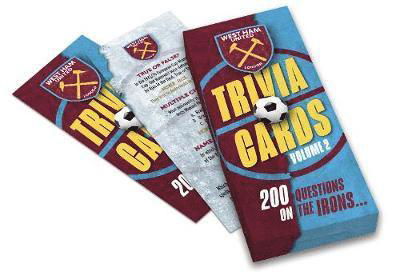 Cover for West Ham United Trivia Cards - Volume 2 (GAME) (2019)