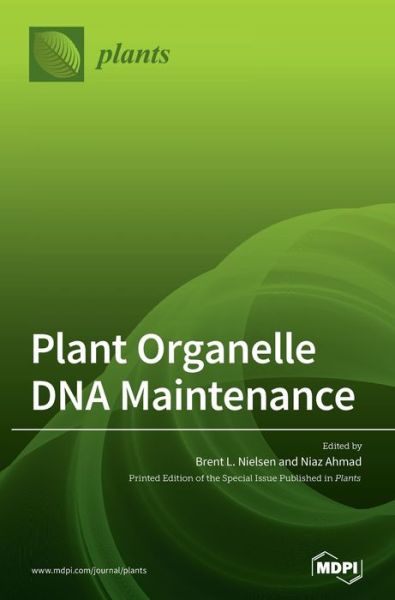 Cover for Plant Organelle DNA Maintenance (Hardcover Book) (2020)