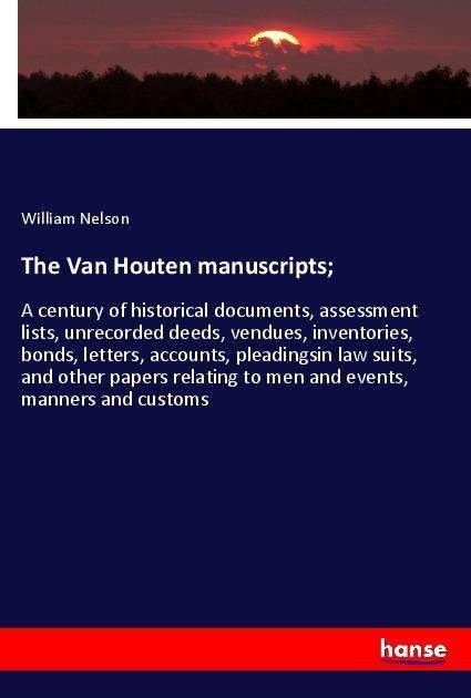 Cover for Nelson · The Van Houten manuscripts; (Book)