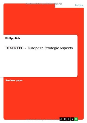 Cover for Brix · DESERTEC   European Strategic Aspe (Book) (2011)