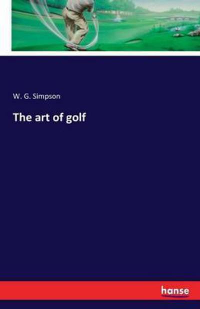 Cover for Simpson · The art of golf (Book) (2016)