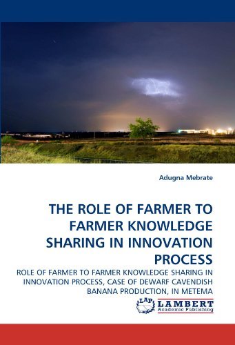 Cover for Adugna Mebrate · The Role of Farmer to Farmer Knowledge Sharing in Innovation Process: Role of Farmer to Farmer Knowledge Sharing in Innovation Process, Case of Dewarf Cavendish Banana Production, in Metema (Paperback Bog) (2010)