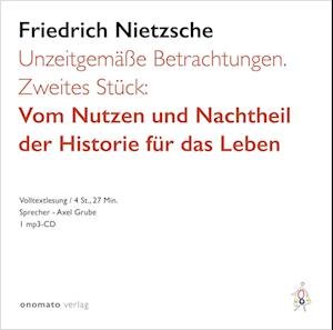Cover for Nietzsche · Unzeitgemäße Betrachtungen. Z (Buch)