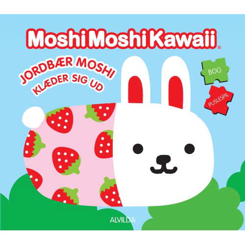 Cover for MoshiMoshi · MoshiMoshi: MoshiMoshi: Jordbær Moshi klæder sig ud (Cardboard Book) [1st edition] (2013)