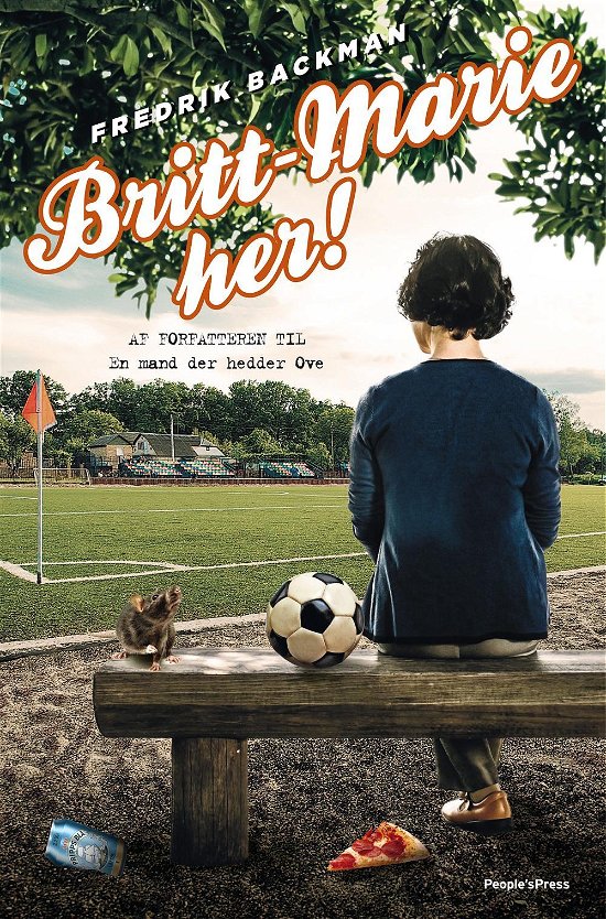 Cover for Fredrik Backman · Britt-Marie var her! (Bound Book) [1st edition] [Indbundet] (2014)